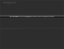 Tablet Screenshot of ezmanga.com